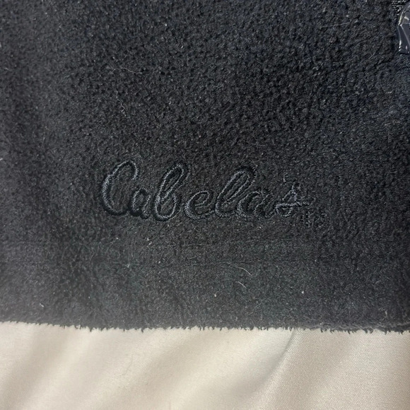 Cabelas Women's Outerwear Full Zip Up Fleece Black Jacket Size S - Picture 3 of 8